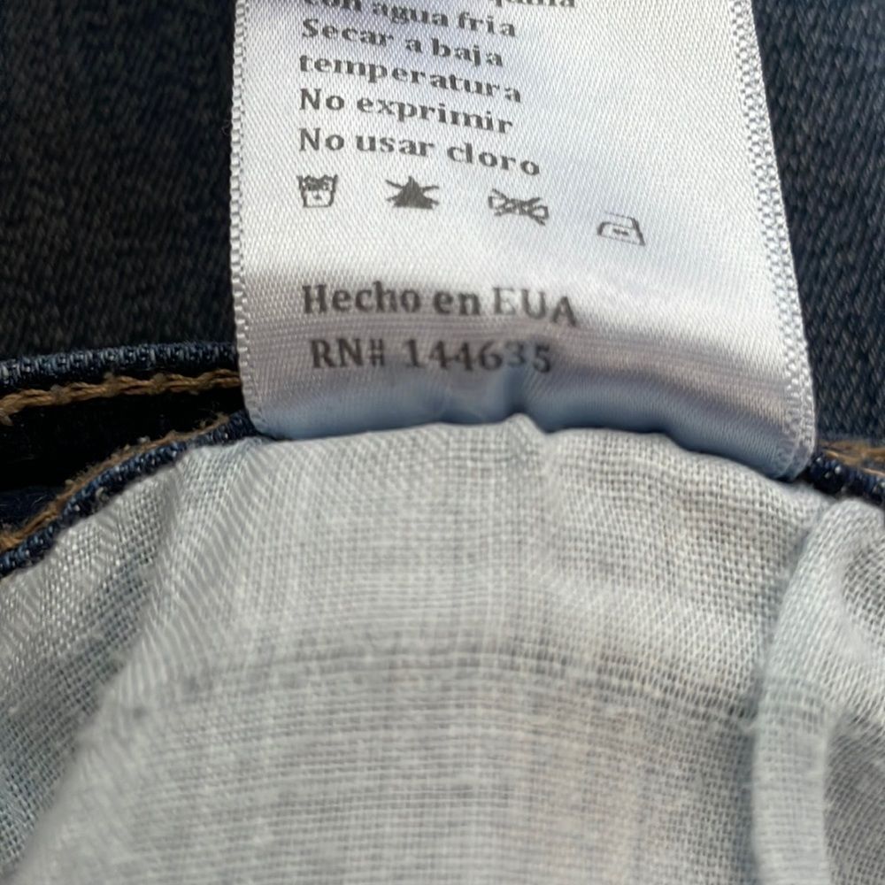 Kancan Mid Rise Skinny Stretch Cropped Jeans. Size 28. - Picture 11 of 14